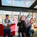 Clément Her, Jean-Luc de la Bernardie et Sandrine Rolland,